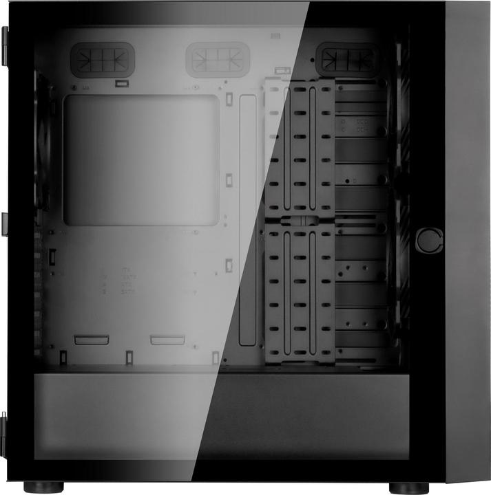Produktbild Silverstone seta h1 tower-gehäuse (ATX, SSI EEB, Mini-ITX, SSI CEB, mATX)