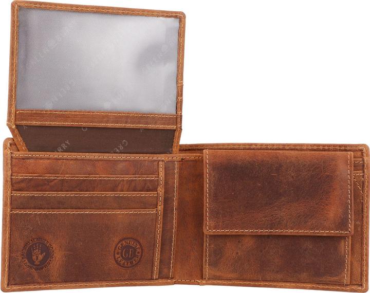 Produktbild Greenburry Vintage Sternzeichen Geldbörse Leder 12 cm