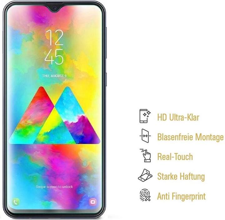 Actual product image Protectorking 6x Premium screen protector 3D CLEAR (6 Piece, Samsung Galaxy M20)