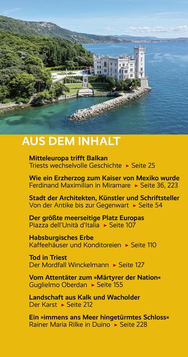 Produktbild Reiseführer Triest (Deutsch, Matthias Jacob, 2025)