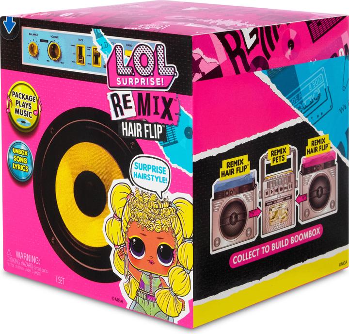 Actual product image MGA L.O.L. Surprise Remix Hairflip