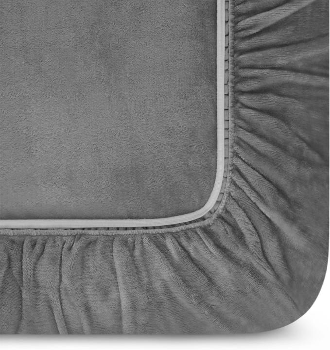 Produktbild Aspero Flanell-Spannbettlaken PERPIGNAN (180 x 200 cm)