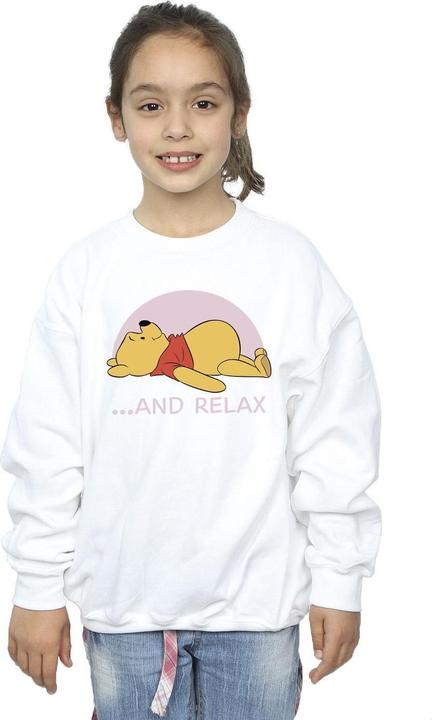 Actual product image Disney Girls Winnie The Pooh Relax Sweatshirt (152, 158)