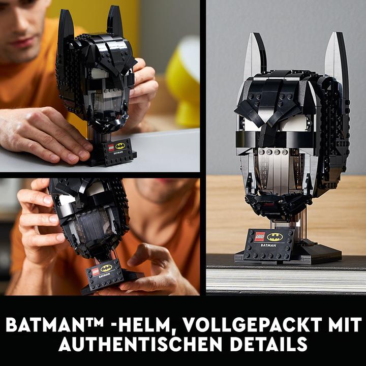 Actual product image LEGO Batman helmet (76182, LEGO DC)