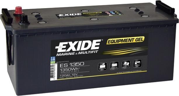 Exide Equipment Gel ES 1350 (G120) lead battery 12V, 120000mAh (12 V, 120 Ah)