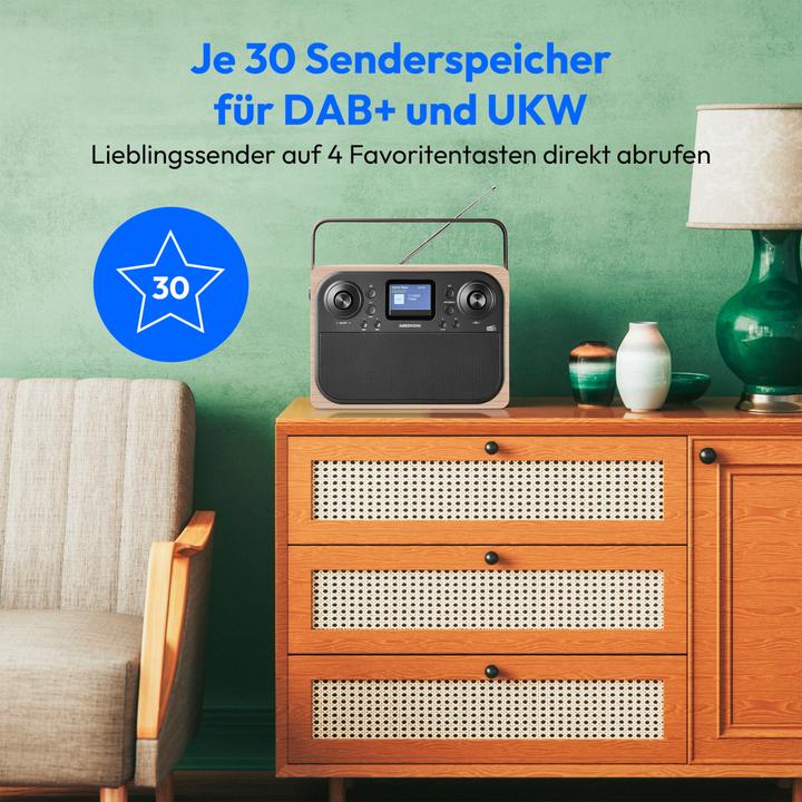 Produktbild Medion Life P66700 (DAB+, FM, Bluetooth)