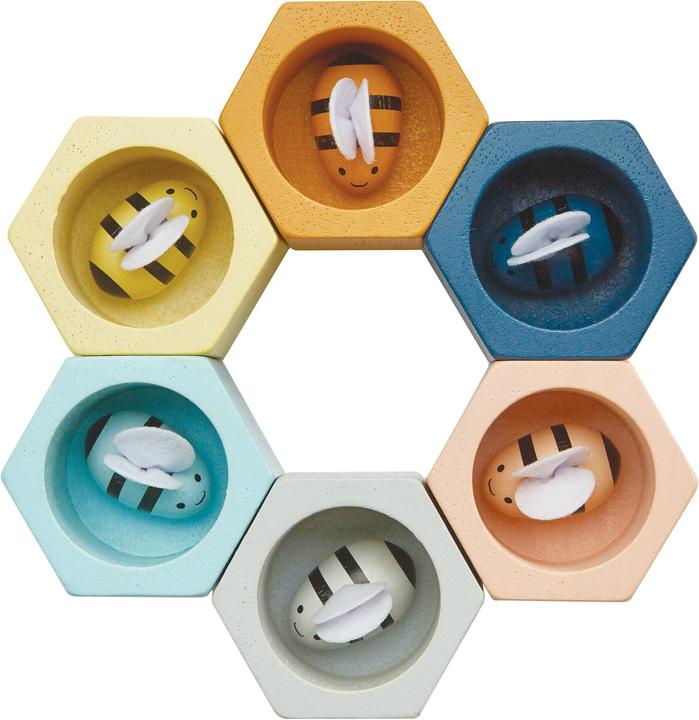 Actual product image Plantoys Honeycomb (German, French, Italian, English)