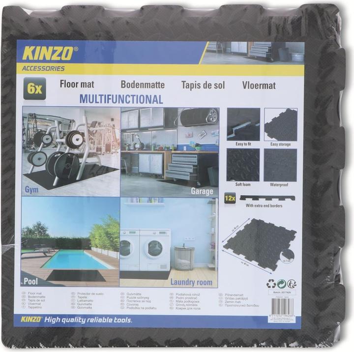 Produktbild Kinzo Bodenmatte, 6er Set (0.80 cm)