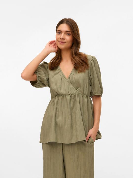 Actual product image Mamalicious Normal geschnitten Rundhals Top Bluse (S)