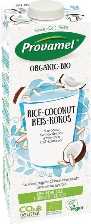 Actual product image Provamel Rice-Coconut Drink unsweetened organic (1 x 100 cl)