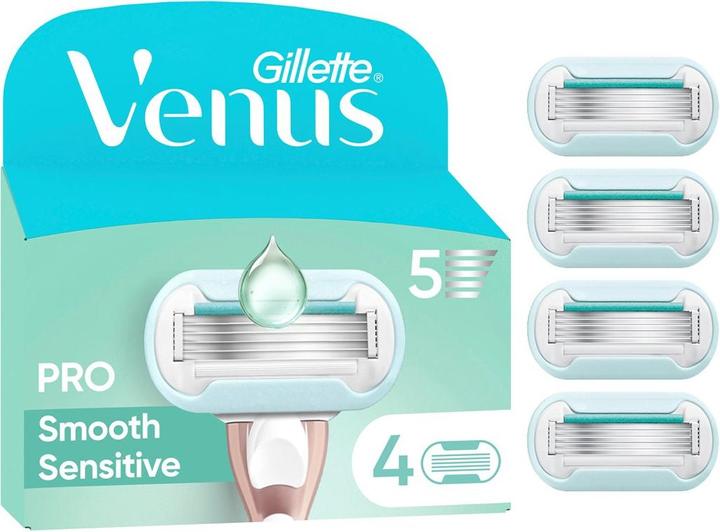 Actual product image Gillette Venus Pro Smooth Sensitive (4 x)