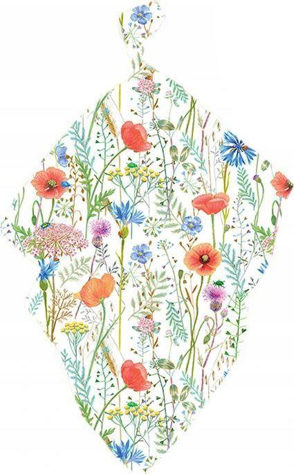 Actual product image Texpol 90361-BAMBOO-LINEN SHEET 65X65CM POLISH MEADOW