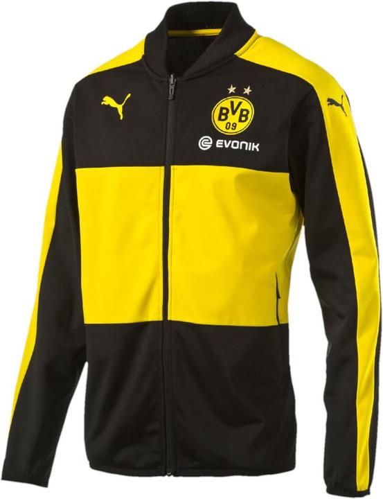 Puma BVB Poly Jacket avec le logo du sponsor (M)