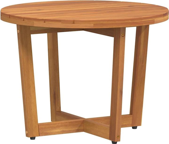 VidaXL Garden side table round Ø55x40 cm solid wood acacia