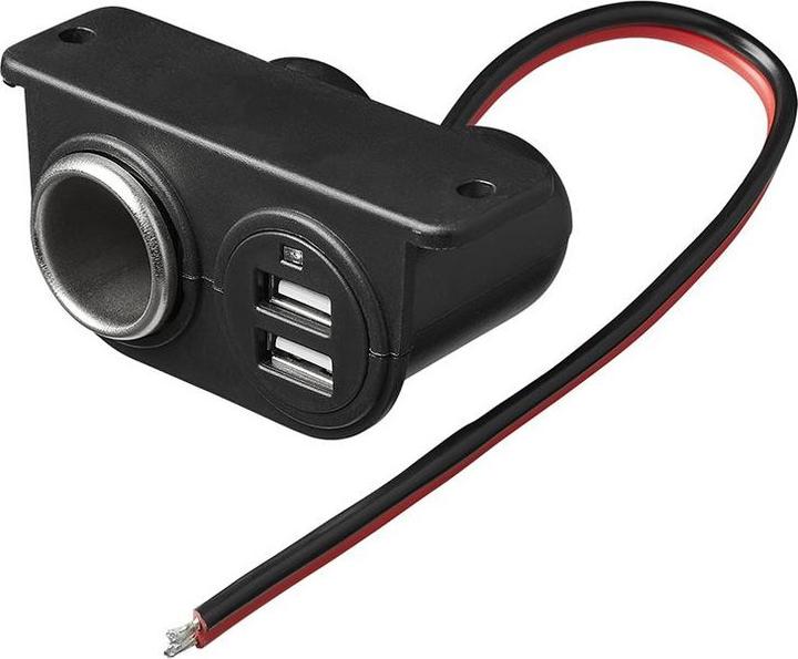 Immagine prodotto ProPlus Presa accendisigari in superficie + 2xUSB in blister