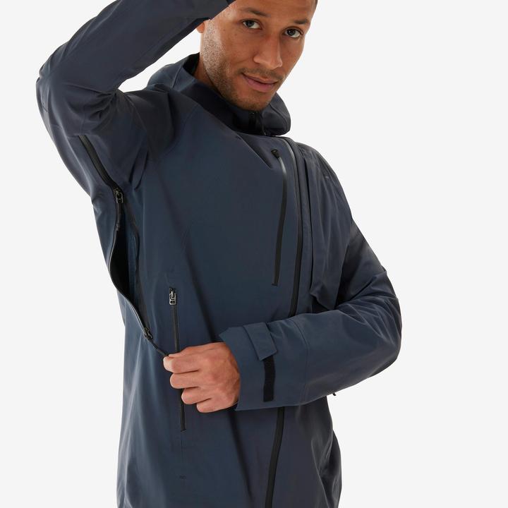 Image du produit Quechua Veste de randonnée homme, MH900 gris (XXL)