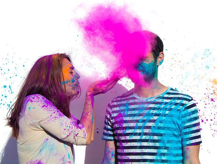 Produktbild Polvo holi Pulver Holi - 8 Farben