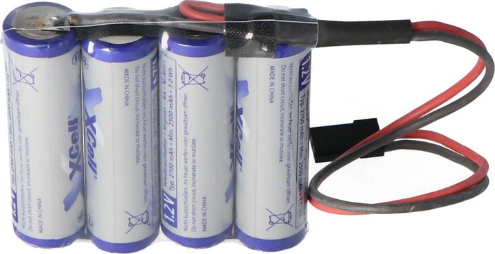 Produktbild AccuCell Empfänger Pack AA 4er Reihe mit Graupner Stecker (4.80 V, 2700 mAh)