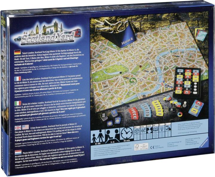 Produktbild Ravensburger Scotland Yard (Deutsch, Französisch, Italienisch, Englisch)