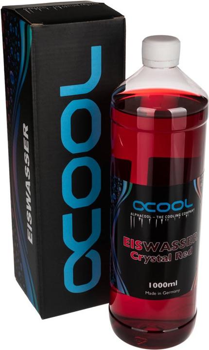 Produktbild Alphacool Eiswasser Crystal Red (1000 ml, Fertiggemisch)