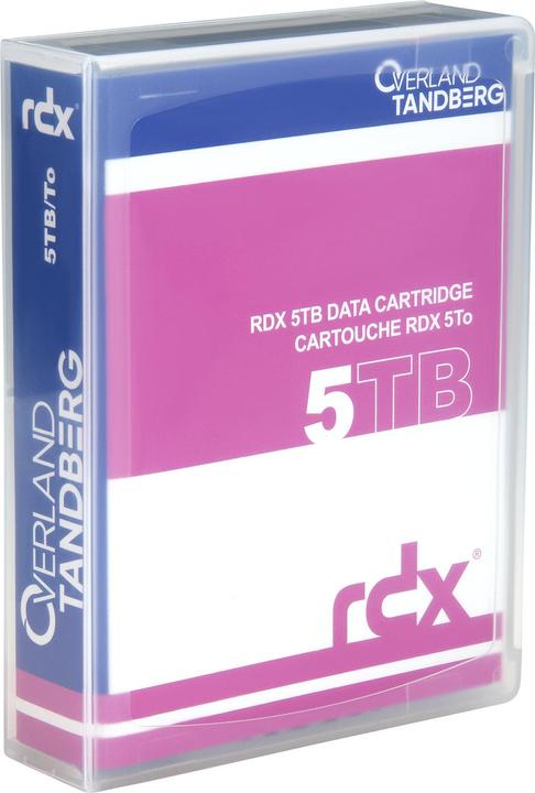 Actual product image Tandberg Data RDX Medium (RDX (HDD), 5000 GB)