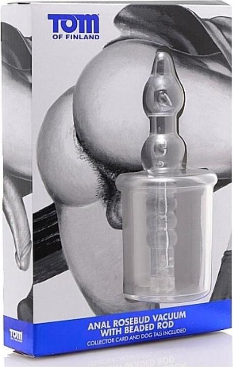 Actual product image Tom of Finland Rosebud Vacuum