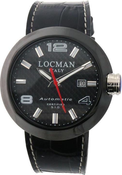 Actual product image Locman Italy Men's Watch Change Automatic Black PVD Ref. 0425 (Analogue wristwatch, 46 mm)