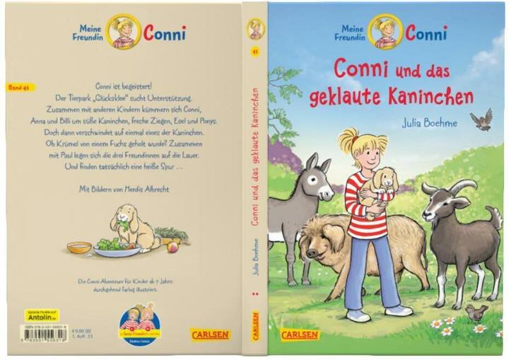 Produktbild Conni Erzählbände 41: Conni und das geklaute Kaninchen (Herdis Albrecht, Julia Boehme, Deutsch)