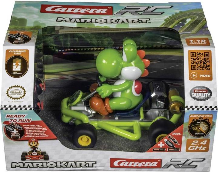 Produktbild Carrera Mario Kart - Pipe Kart, Yoshi