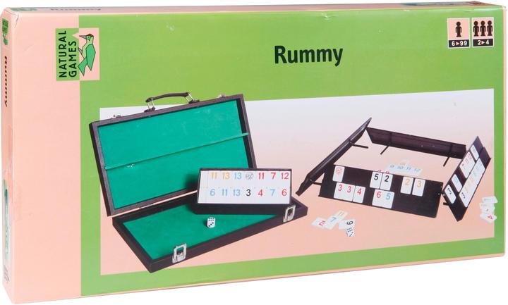 Natural games Rummy im Koffer (Deutsch)
