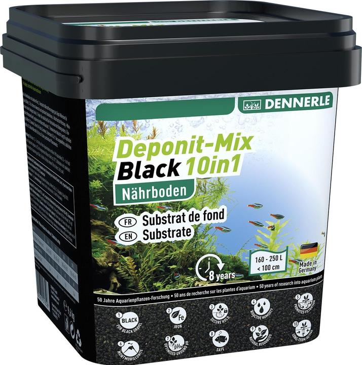 Immagine prodotto Dennerle DeponitMix Nero 10in1 (Cura delle piante d'acquario)