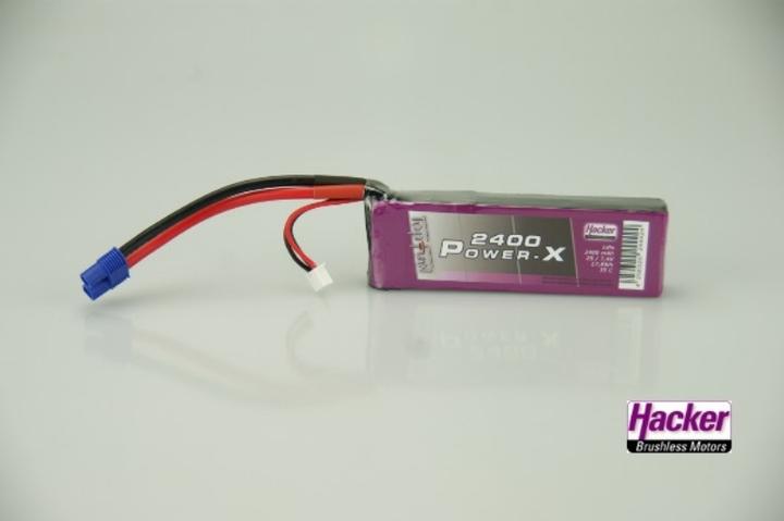 Produktbild Hacker TopFuel LiPo-Akku 7.4V 2400mAh 35C (7.40 V, 2400 mAh)
