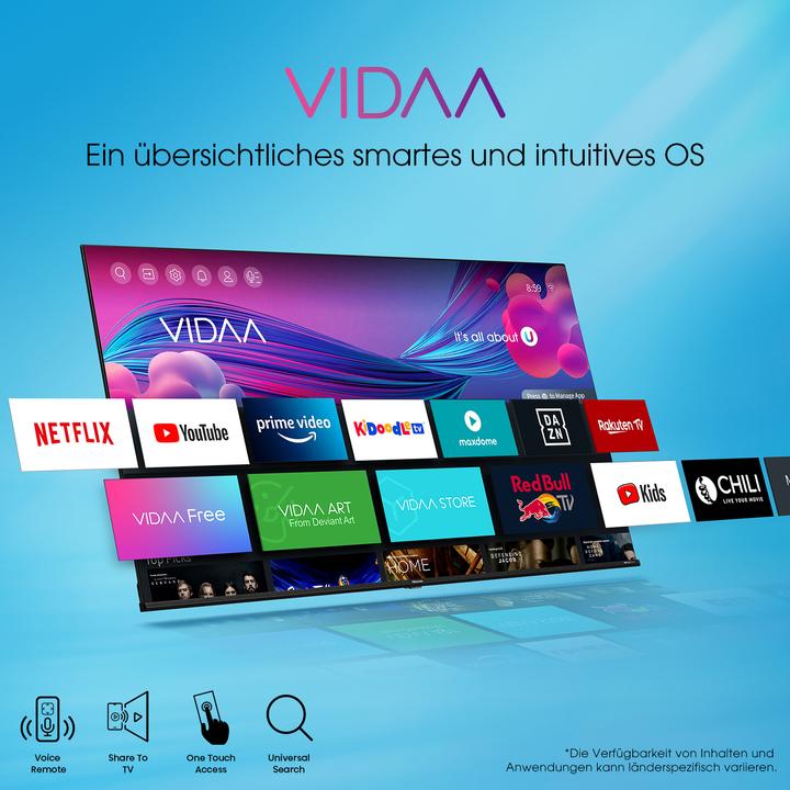 Actual product image Hisense 55E78HQ (55", QLED, 4K, 2022)