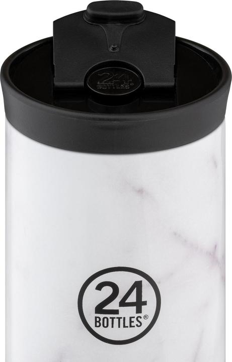 Actual product image 24 Bottles Thermo mug Travel Tumbler 0.35 l Carrara 0.35 l, white