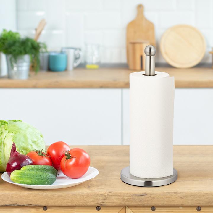 Actual product image Relaxdays Kitchen roll holder