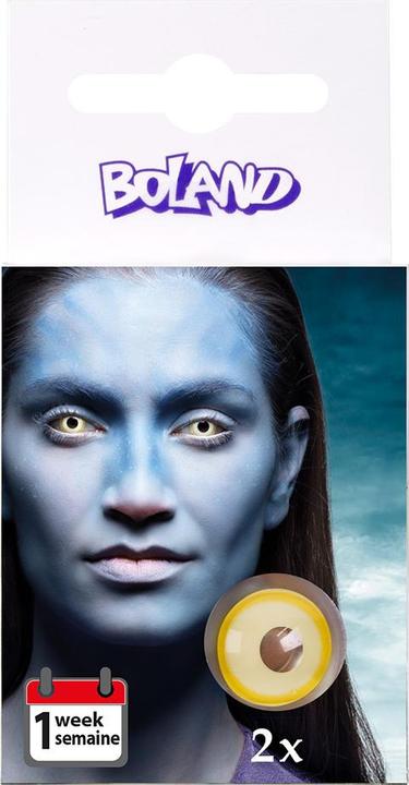 Actual product image Boland Contact lenses Dark Fairy:weekly lenses (Yellow)