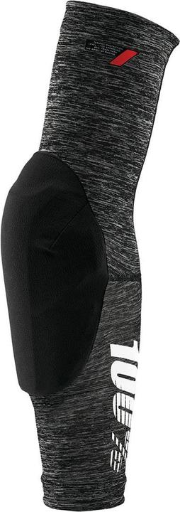 100% Teratec elbow guards - Grey Heather / Black (XL, Elbow protectors, Pair)