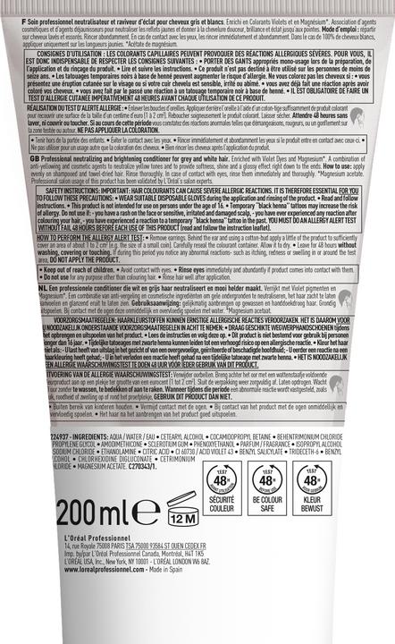 Actual product image L'Oréal Professionnel Silver (200 ml)