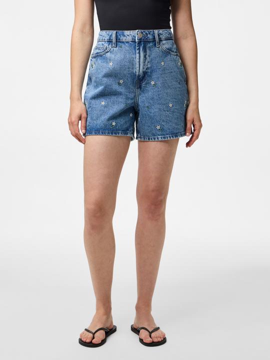 Produktbild Pieces PCSKY HW BESTICKTE Jeansshorts (M)