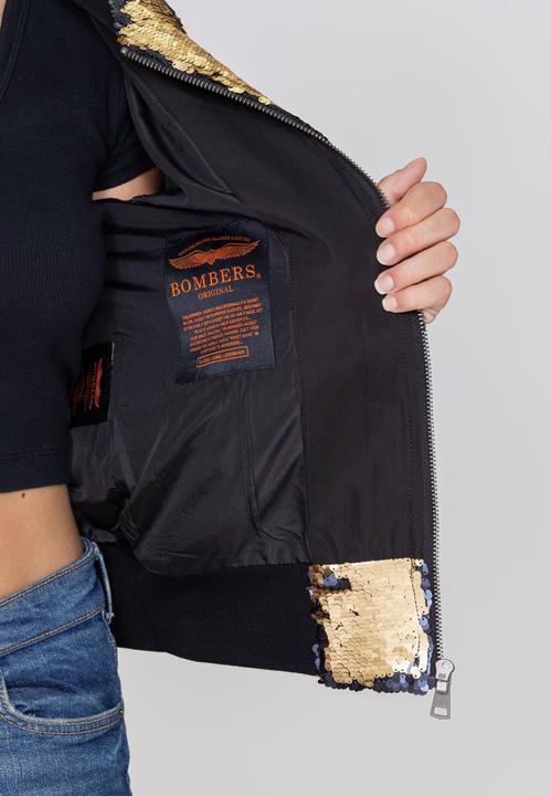 Produktbild Bombers Original Bomberjacke Glitter W (M)