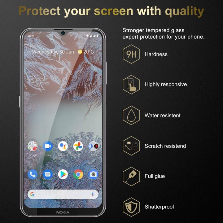Image du produit Cadorabo Verre de protection d'écran (3 pièce(s), Nokia G20, Nokia G10)