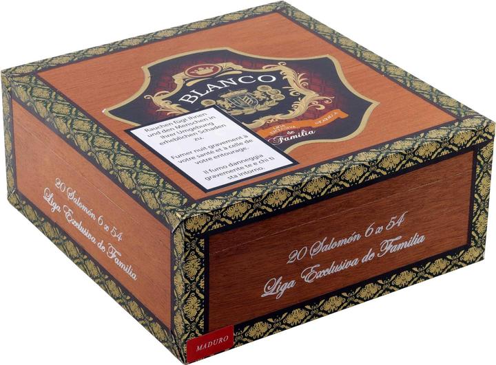 Actual product image Blanco Cigars Blanco Liga Exclusiva de Familia Broadleaf Maduro Salomon