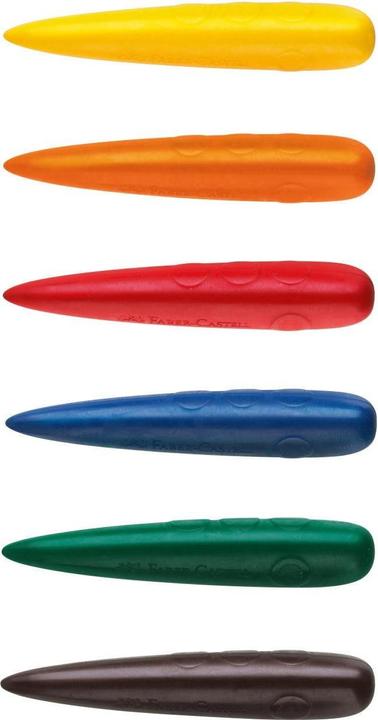 Produktbild Faber-Castell Malkreiden Fingerform (Mehrfarbig, 6 x)