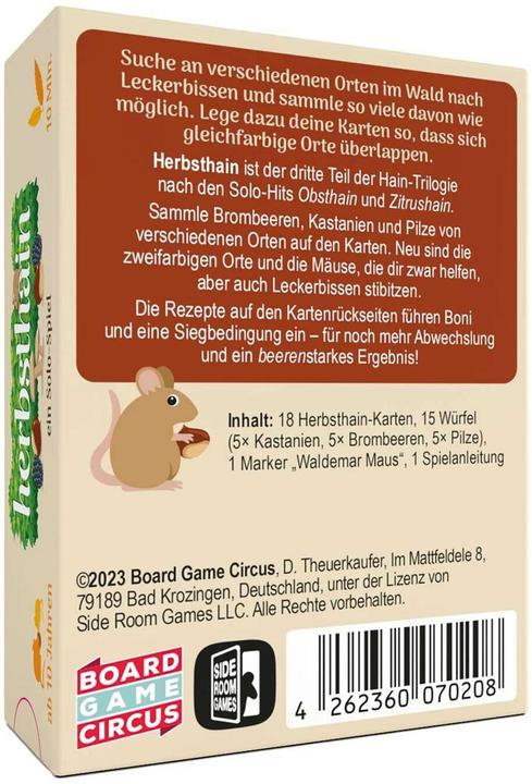 Produktbild Board Game Circus Herbsthain (d) (Deutsch)