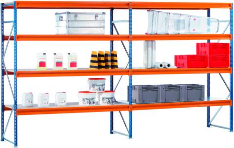 Produktbild Schulte Lagertechnik Grundregal W100 mit Stahlpaneelen