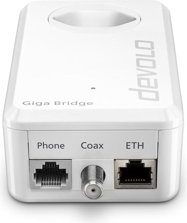 Actual product image Devolo Giga Bridge Coax (2000 Mbit/s)