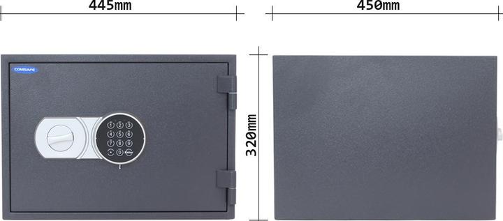 Produktbild Rottner Feuerschutztresor Sydney 40 Elektronikschloss (21 l)