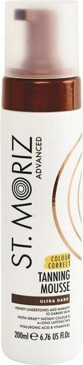 Immagine prodotto St. Moriz Schiuma autoabbronzante Ultra Dark Advanced Pro Colour (Mousse Correttiva) 200 ml (Schiuma autoabbronzante, 200 ml)