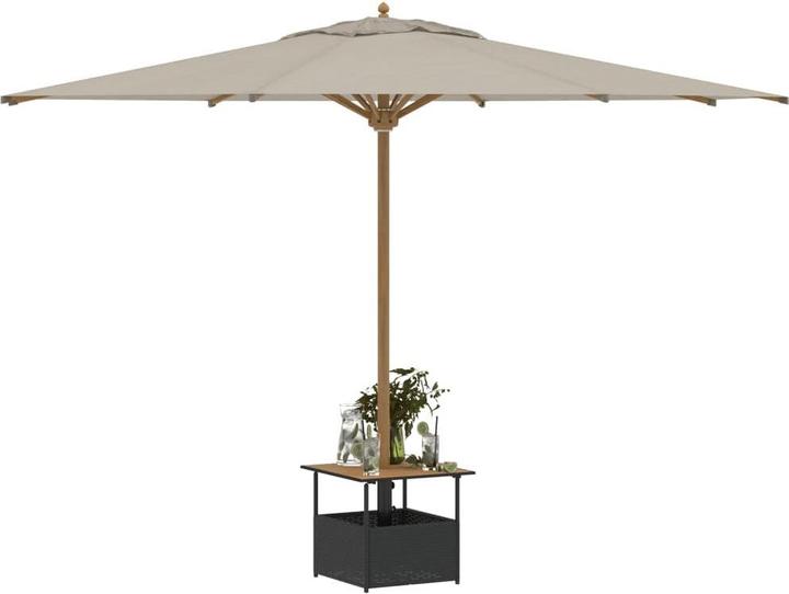 Actual product image VidaXL Gartentisch mit Schirmloch (55 cm)