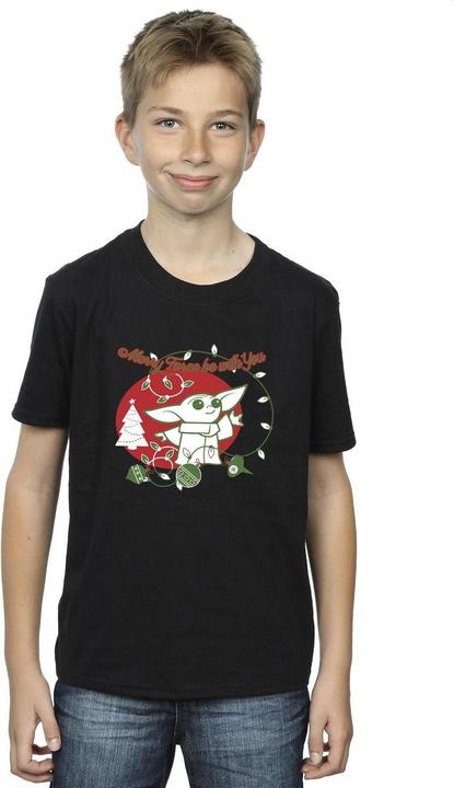 Produktbild Star Wars Baby Yoda Force Be With You TShirt Jungen (152, 158)